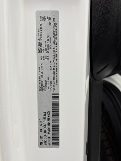 2024 Ram ProMaster Cargo Van