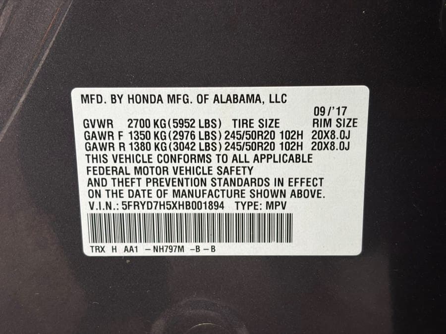 2017 Acura MDX