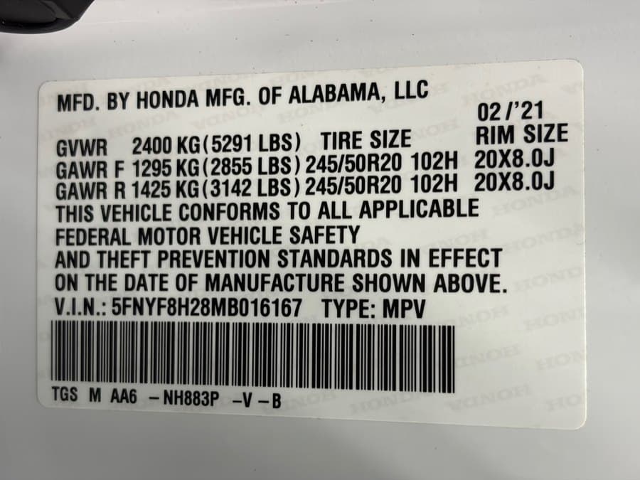 2021 Honda Passport