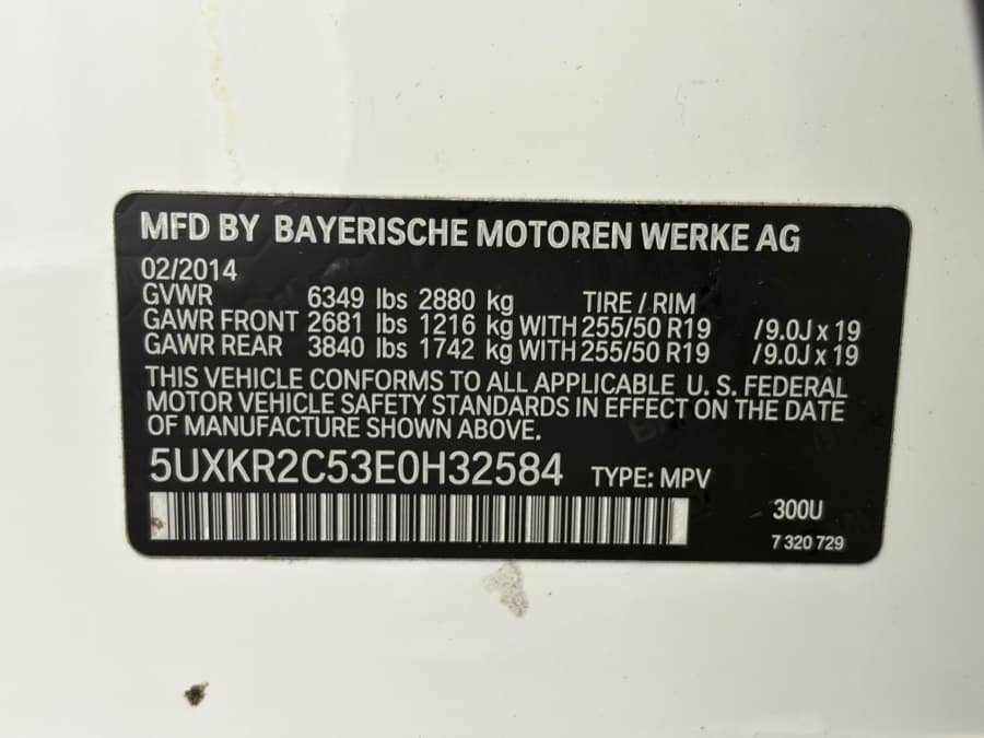 2014 BMW X5
