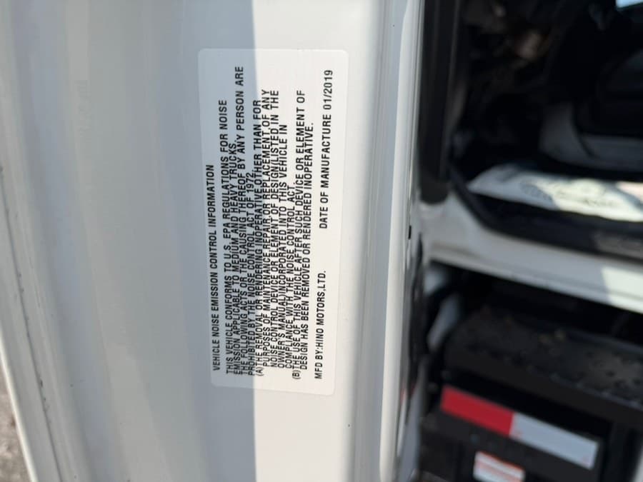 2020 Hino 268A