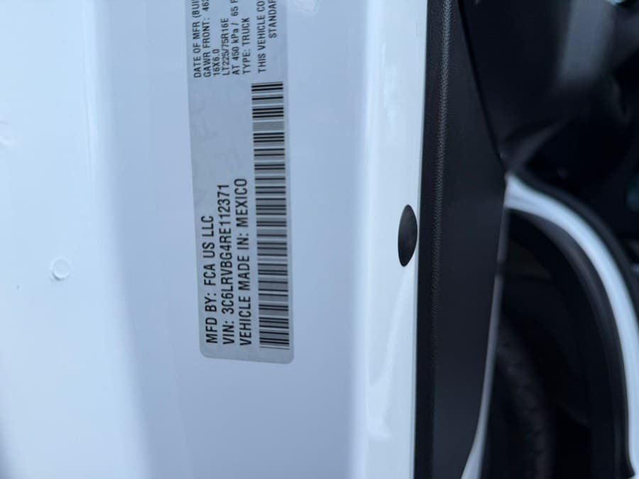 2024 Ram ProMaster Reefer Van