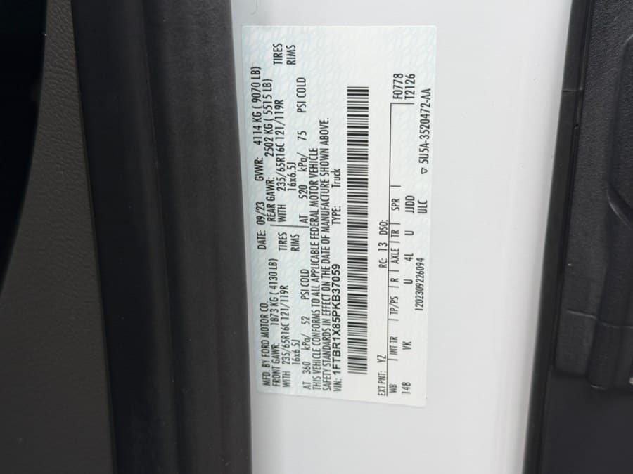 2023 Ford Transit Cargo Van